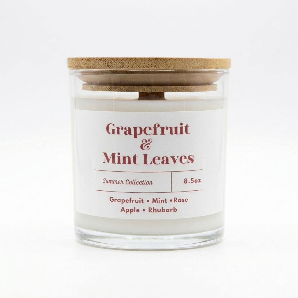Grapefruit & Mint Candle