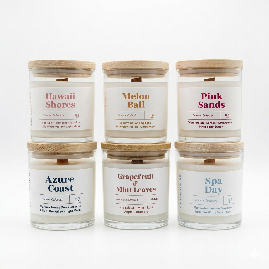 Summer Collection Candles
