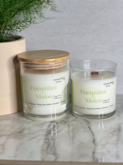 Cucumber Melon Scented Candle