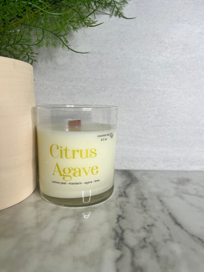 Citrus Agave Scented Candle