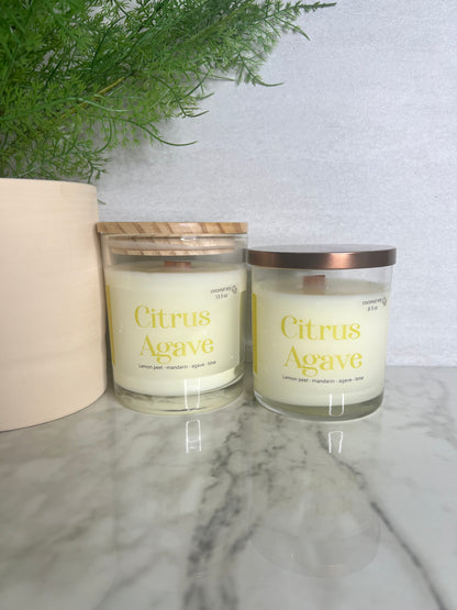 Citrus Agave Scented Candle