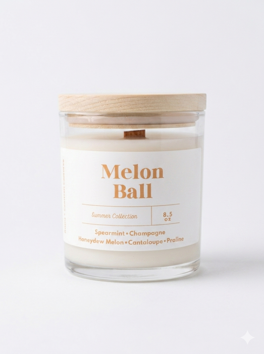 Melon Ball Candle