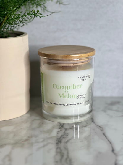 Cucumber Melon Scented Candle