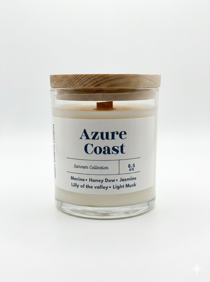 Azure Coast Candle