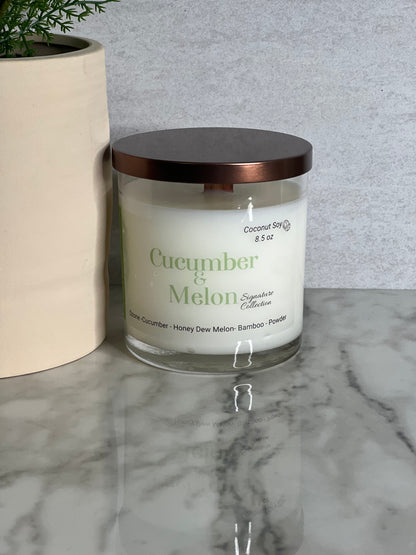 Cucumber Melon Scented Candle