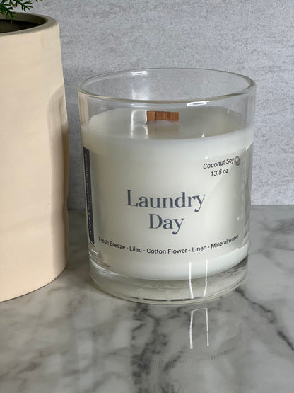 Laundry Day Scented Candle